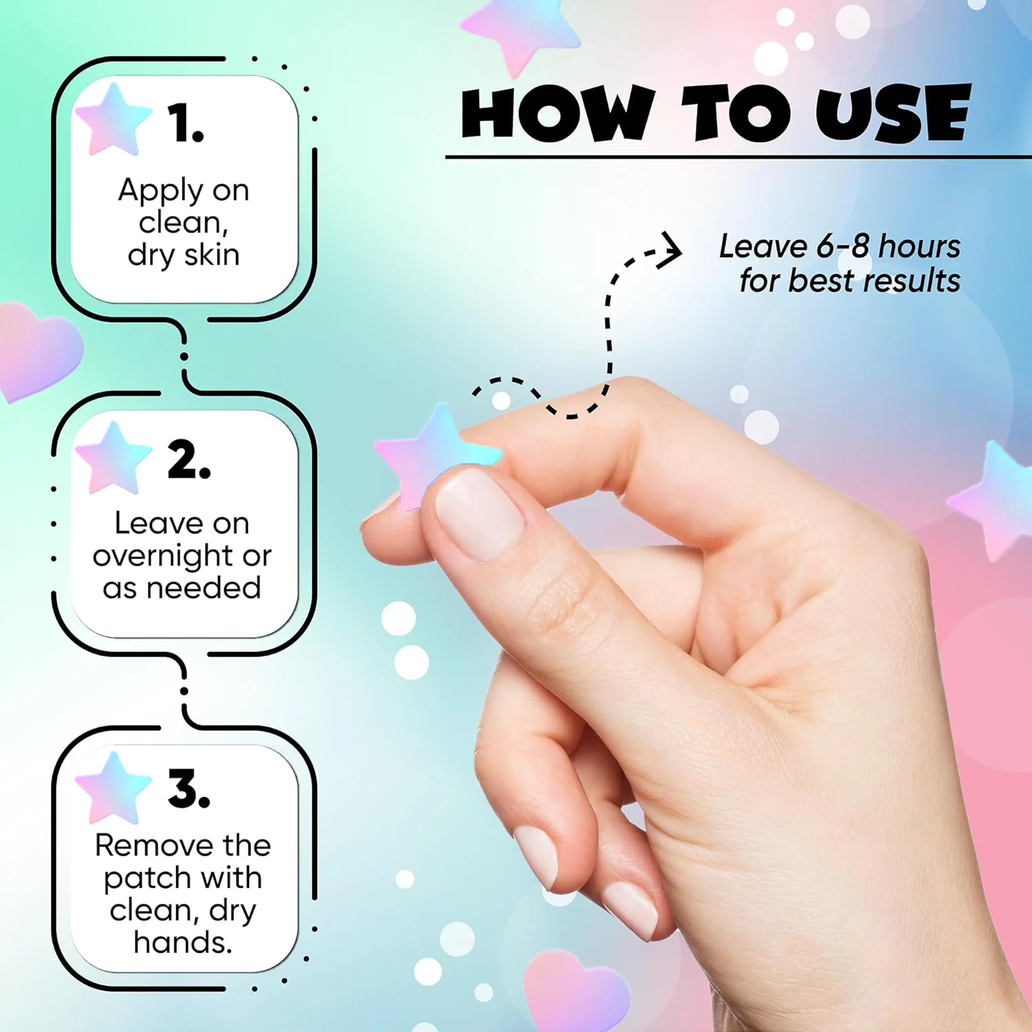 1008/504 pieces/box star shaped acne patch set - deep cleansing high-quality water-based acne stickers, gentle and skin friendly image 6