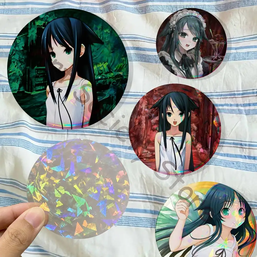 The S-Song of S-Saya Brooches for Backpack Accessories 25mm,32mm,48mm,58mm,75mm Round Enamel Pins Cartoon Badge