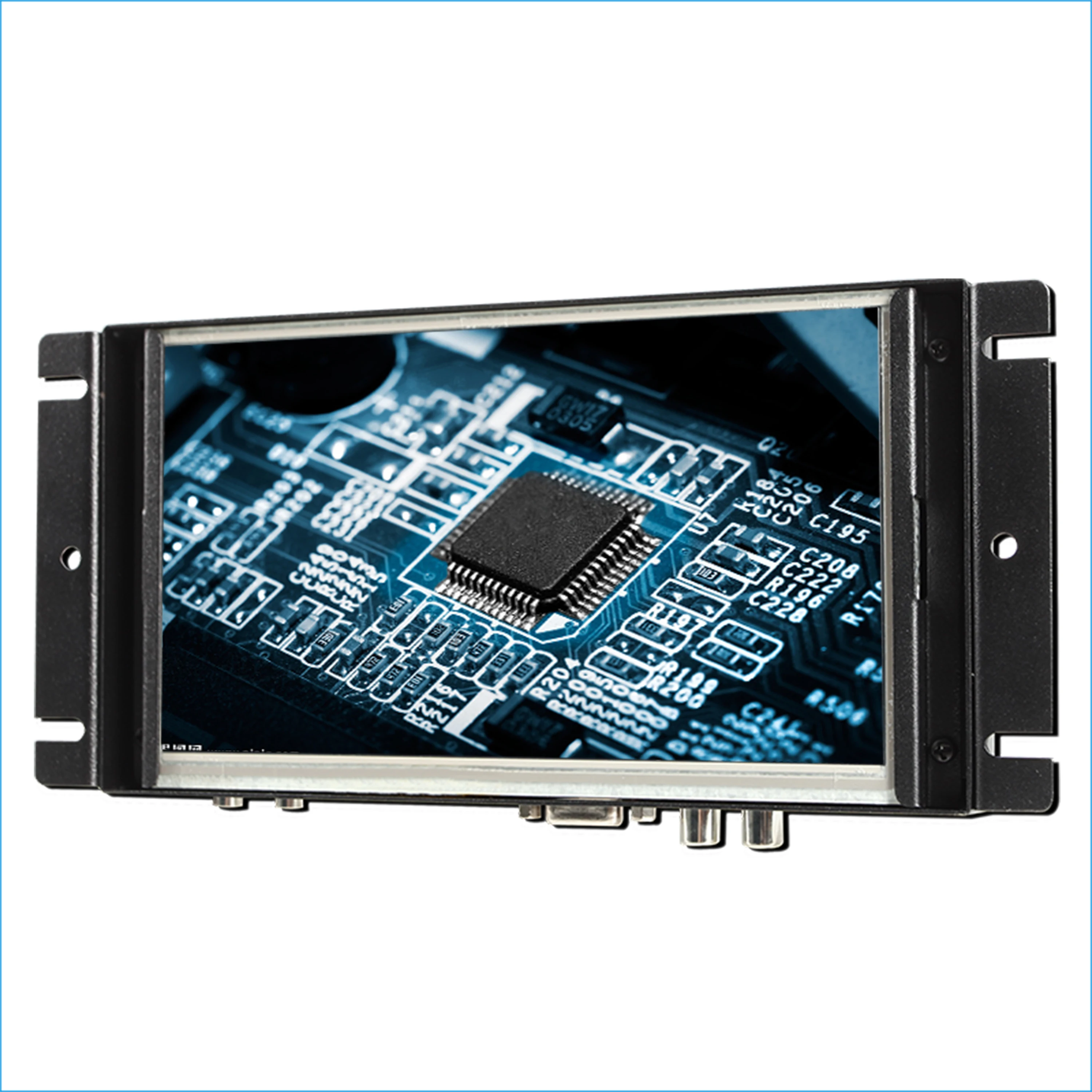 FEELWORLD P729-9AHT 7 Inch 800x480 TFT LCD Touch Screen Industrial Monitor Metal Open Frame OEM Factory Direct