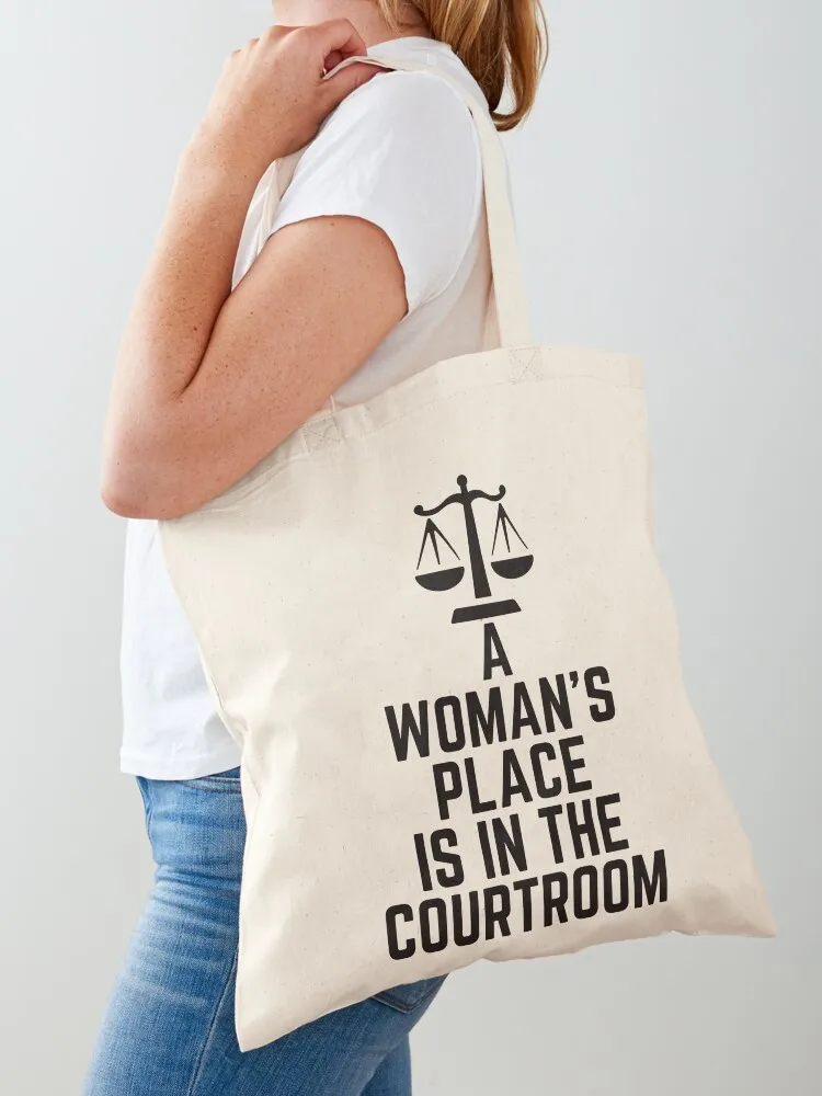 

A Woman's Place Is In The Courtroom Shirt, Law Student Gift, Attorney, Lawyer, Law Student , Law School , Lawyer Gift, Tote Bag