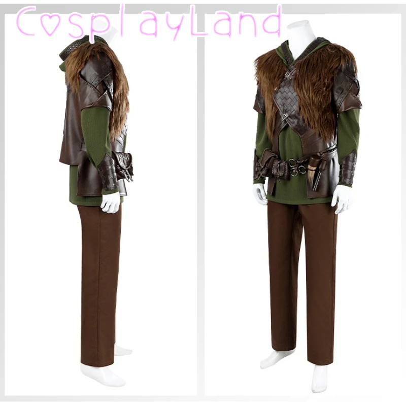 Train Dragon Cosplay Hiccup Costume Coat Shirt Pants Outfit Halloween Suit Full Set Christmas Costume Comic Con Suit Custom Made view 2