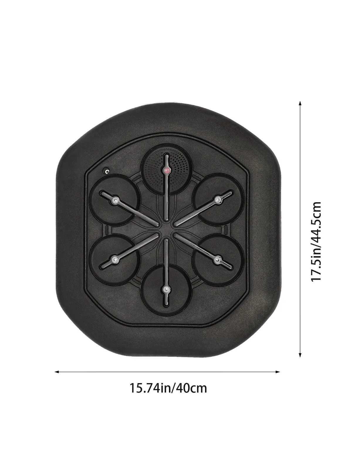 Machine de boxe musicale intelligente avec Bluetooth, équipement de poinçonnage d'entraînement de boxe à lumière LED mural avec gants pour salle de sport de chambre à coucher