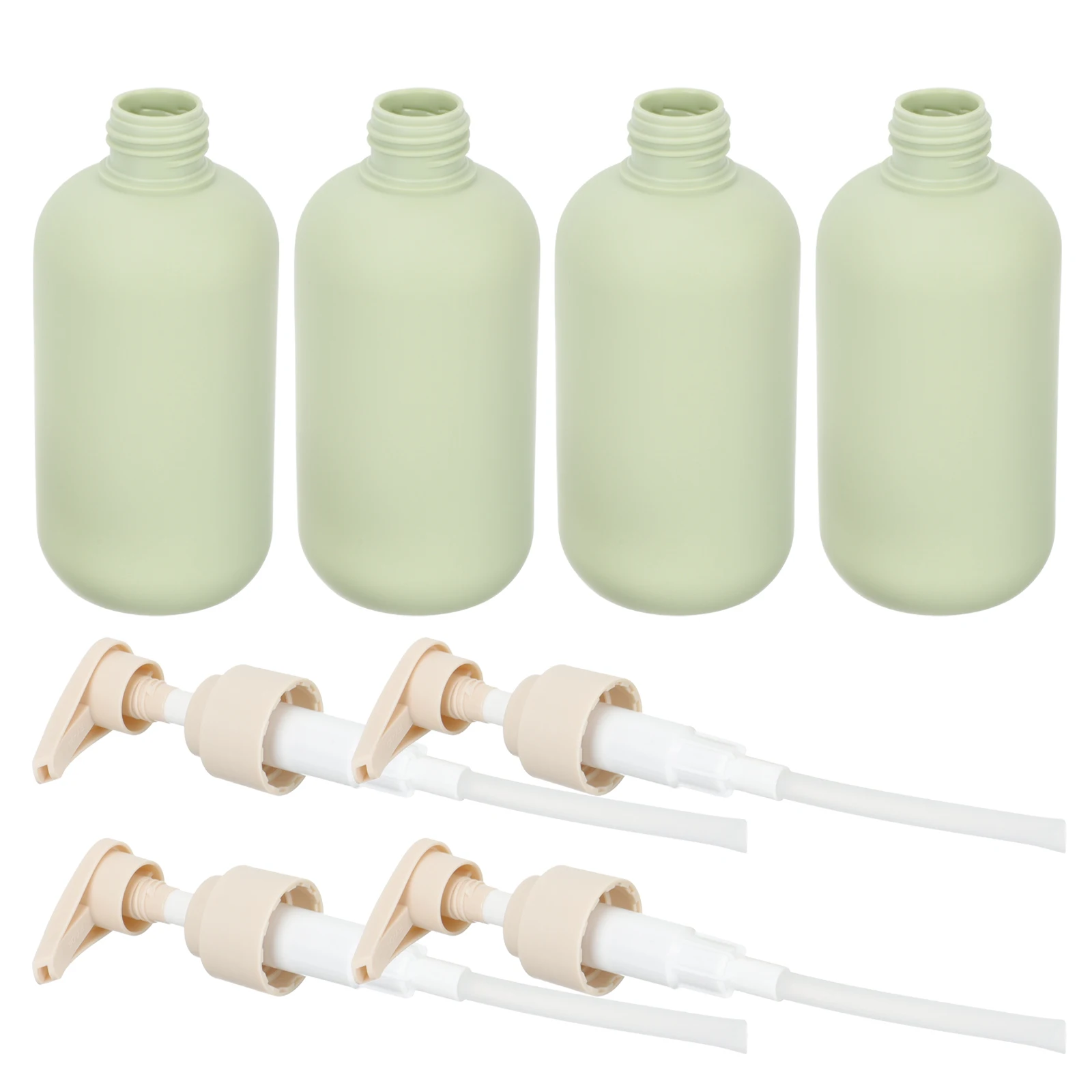 

4Pcs Durable Lotion Bottles Portable Shampoo Dispenser Hand Soap Holder Bath Container