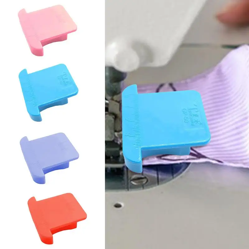 multi-functional Sewing Machine Overlock Seam Hem Guide Setter With Magnet Guide Scale For Industrial Sewing Machine Accessories