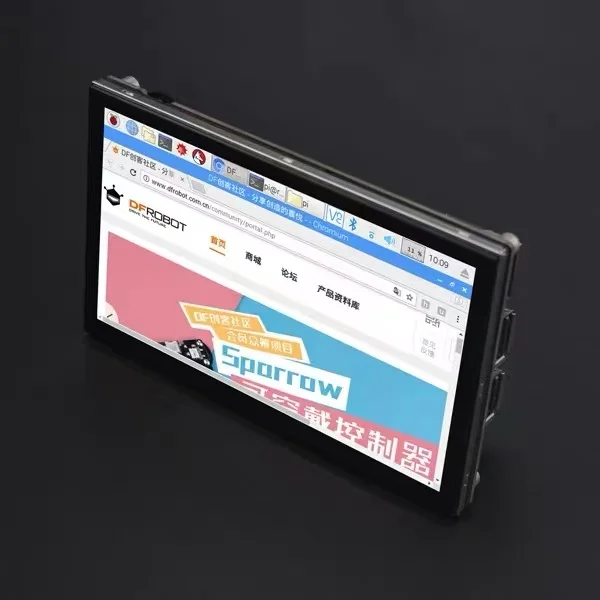 

DFRobot 5 дюймов 800x480 TFT емкостный сенсорный экран (интерфейс DSI) для Raspberry Pi