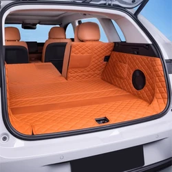 For Leapmotor C10 2024 2025 Five Seats Car Interior Accessories Fully Enclosed Trunk Cushion Scratch Resistant Waterproof Wear