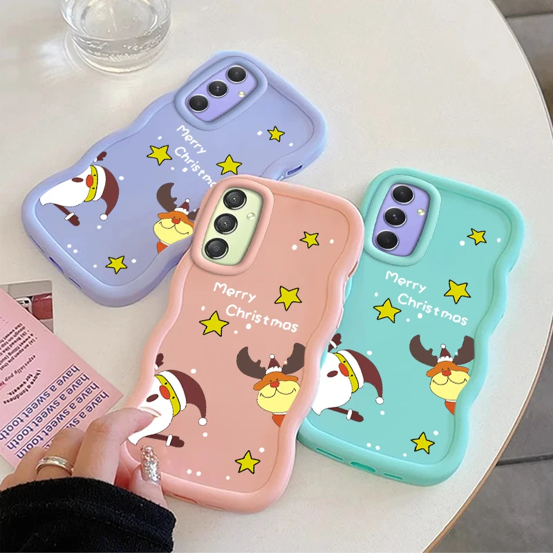 Christmas Phone Case For Samsung Galaxy A04 A04S A05 A05S A06 A07 A14 A15 A16 A17 A24 A25 A26 A34 A35 A36 A54 A55 A73
