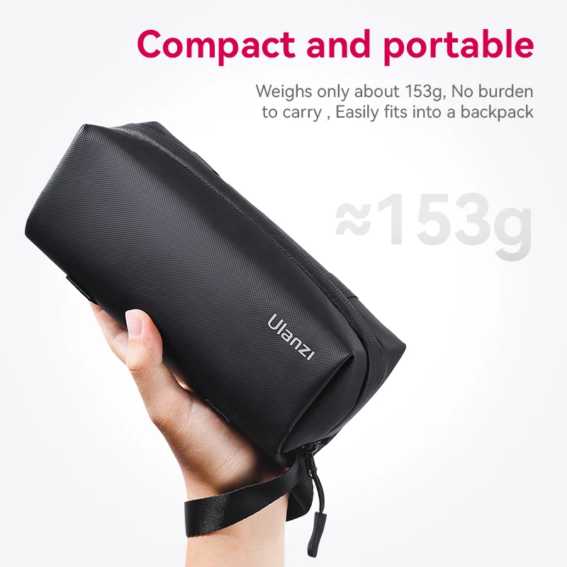 Ulanzi PK-04 Borsa da trasporto per DJI Osmo Pocket 3 Custodia fotografica portatile leggera dal design personalizzato per accessori da esterno