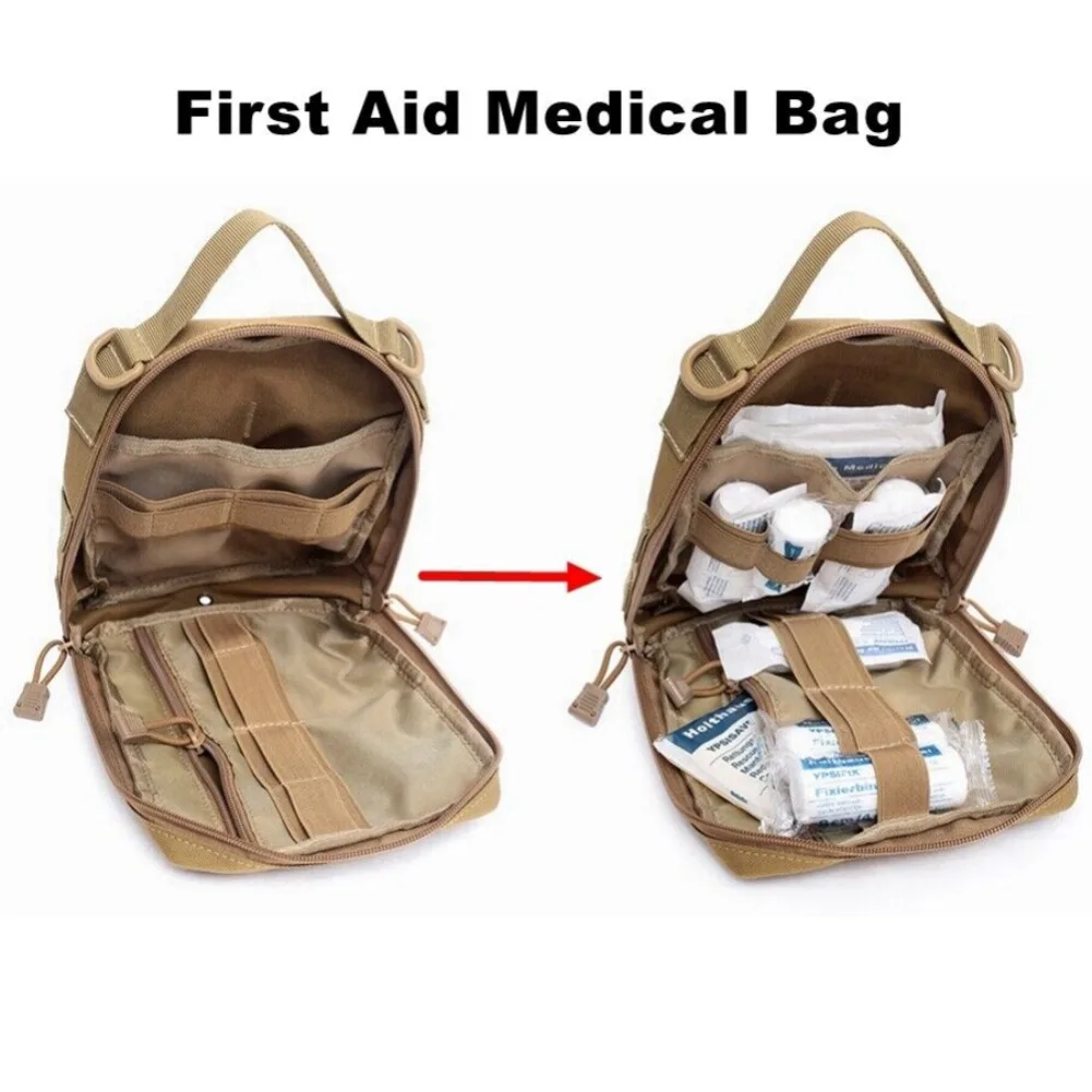 التكتيكية مول الطبية الإسعافات الأولية حقيبة المرافق مزق بعيدا EMT IFAK انفجار حقيبة الخصر حزم EDC أداة الملحقات الحقائب #2