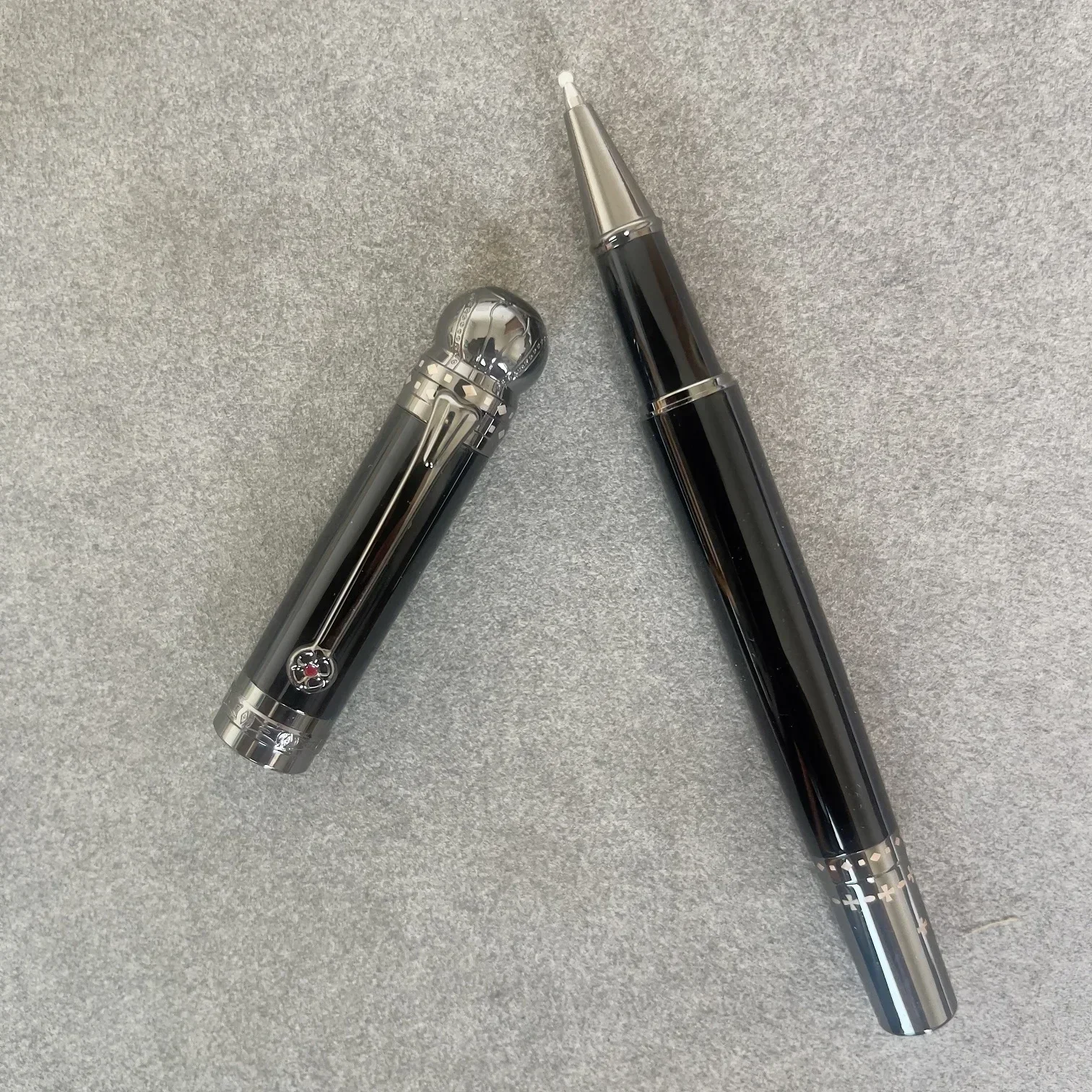 الفاخرة 4810 الفن باترون سلسلة جوزيف II طبعة محدودة Mb رولربال قلم حبر جاف ريترو الكتابة القرطاسية القلم