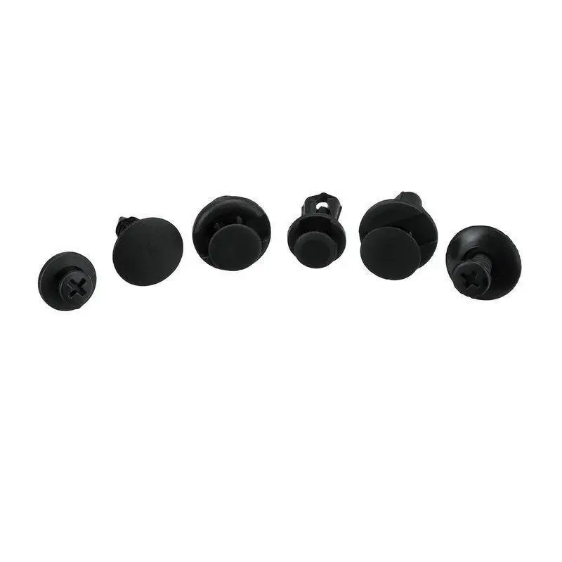 190pcs Car Retainer Clips 6 Size Plastic Fasteners Kit Auto Trim Panel Clip Mixed Car Body Bumper Rivet Set