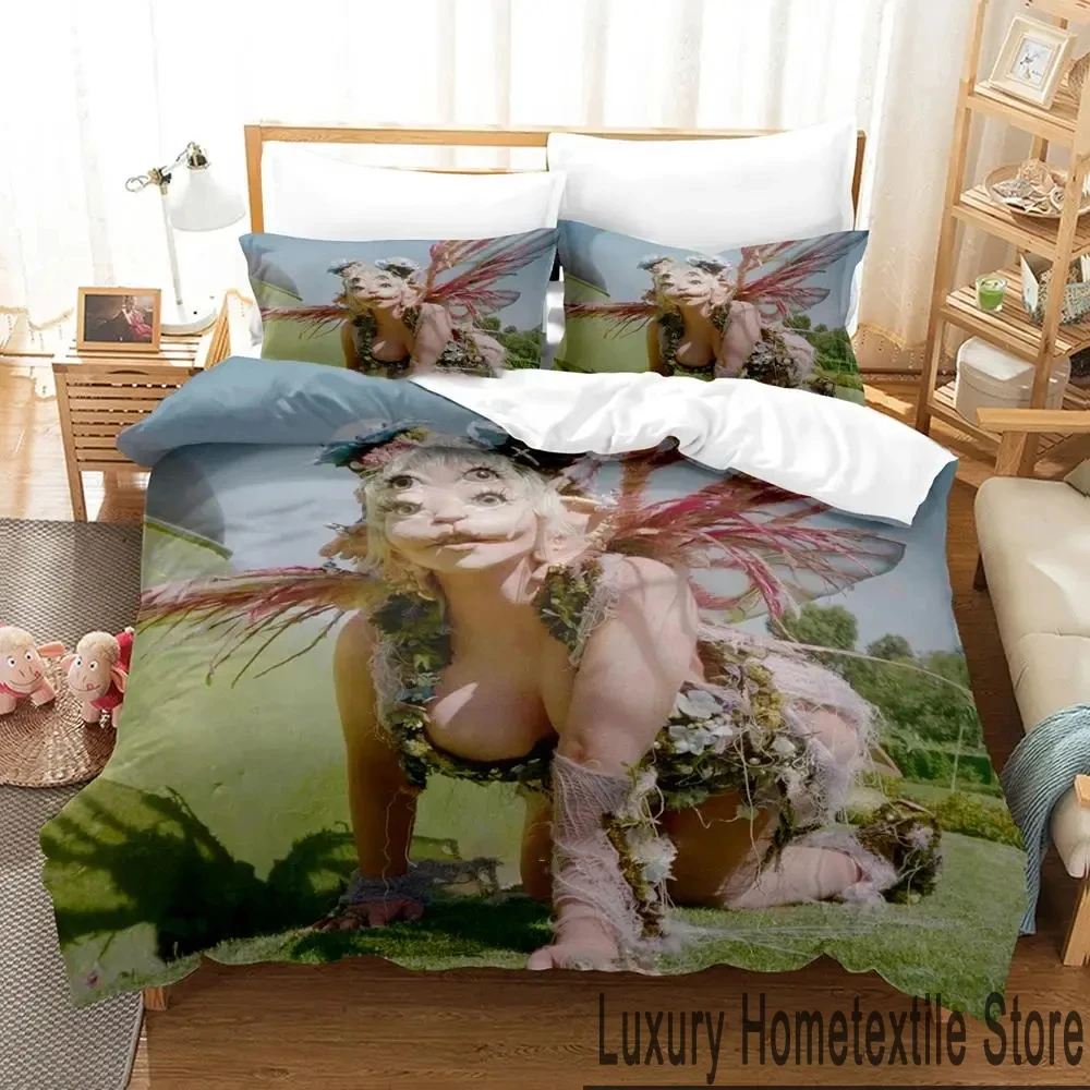 3D Print Portals Melanie Martinez album Bedding Set Double Twin King Duvet Cover Comforter Pillowcase Boys Girls Adults Bedroom