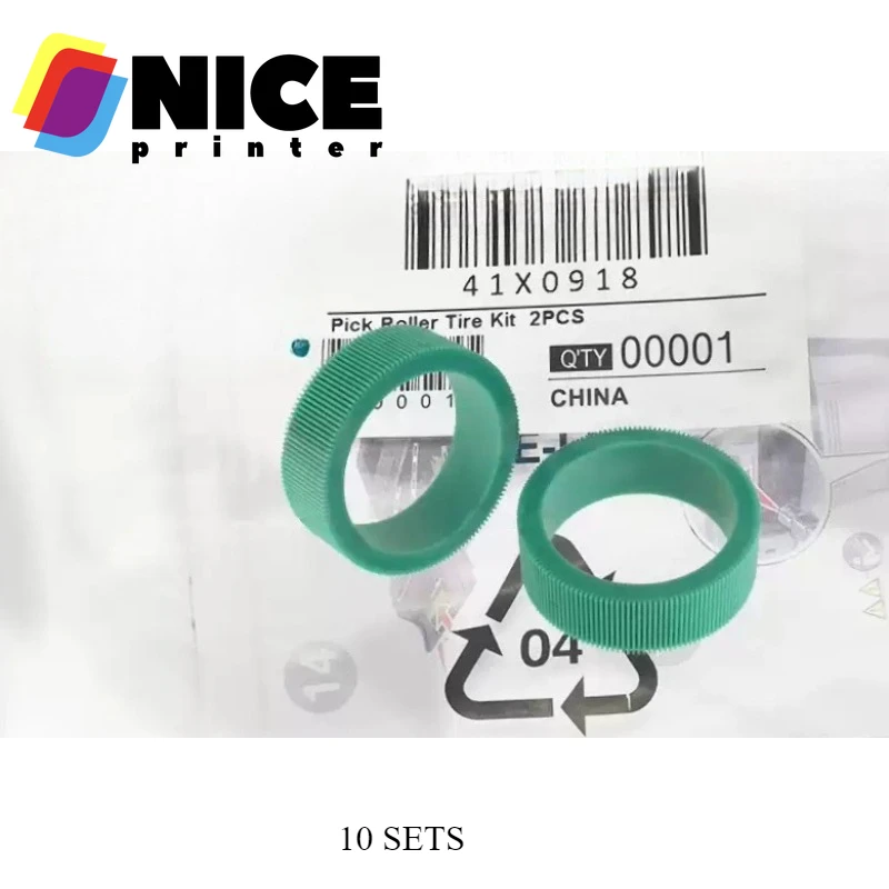 

10 комплектов 41X0918 41X0547 40X8296 Pick Roller шины для LEXMARK MS310 MS312 MS315 MS410 MS610 MX310 MS415 MS510 MS521MX317 MX410