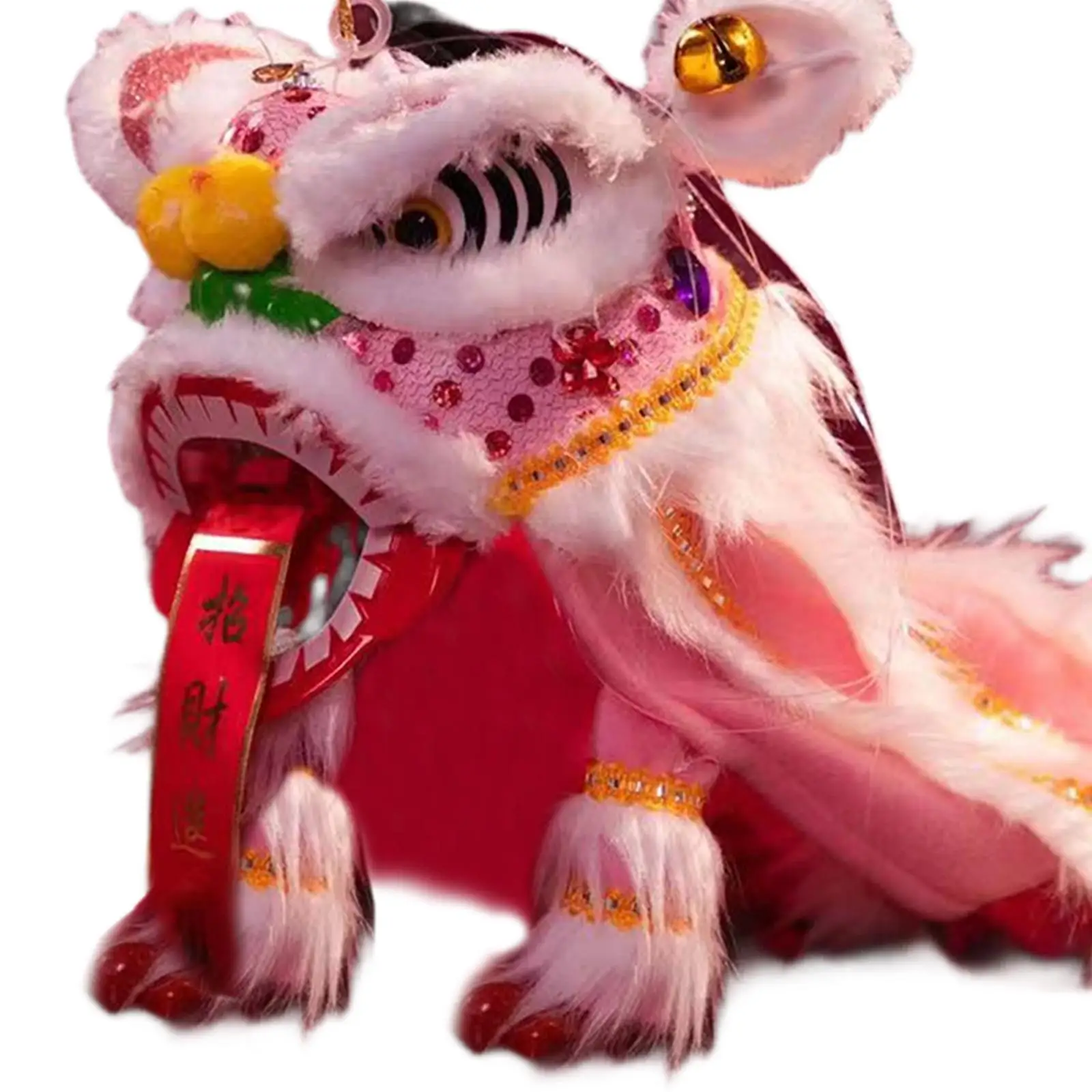 จีน Marionette Lion ของเล่น,String Lion Dance Puppet,2025,ของที่ระลึกแบบพกพาจีนตกแต่งปีใหม่เทศกาลฤดูใบไม้ผลิ party