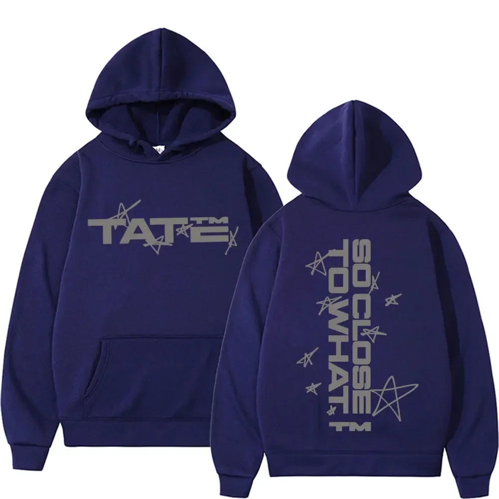 Customization Tate Mcrae Album So Close To What Miss Possessive 2025 World Tour Hoodie Men Women Harajuku Hip Hop Oversized Hood