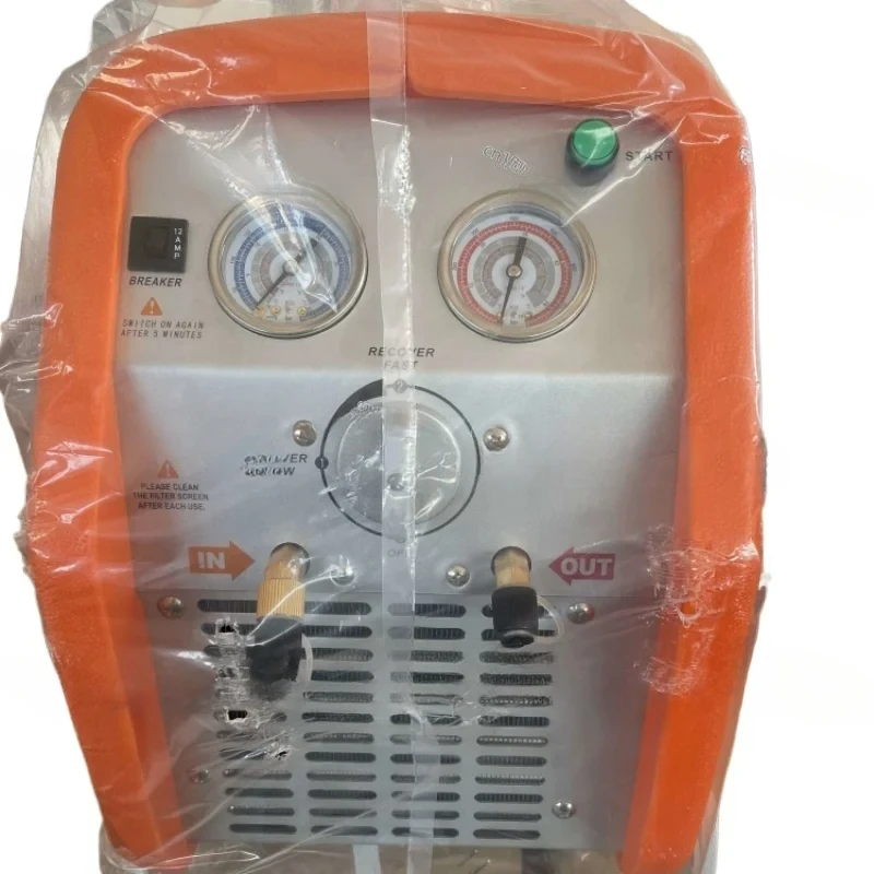 RR500 Portable Auto AC Recycling R32 Refrigerant Cylinder Hvac Recovery Machine