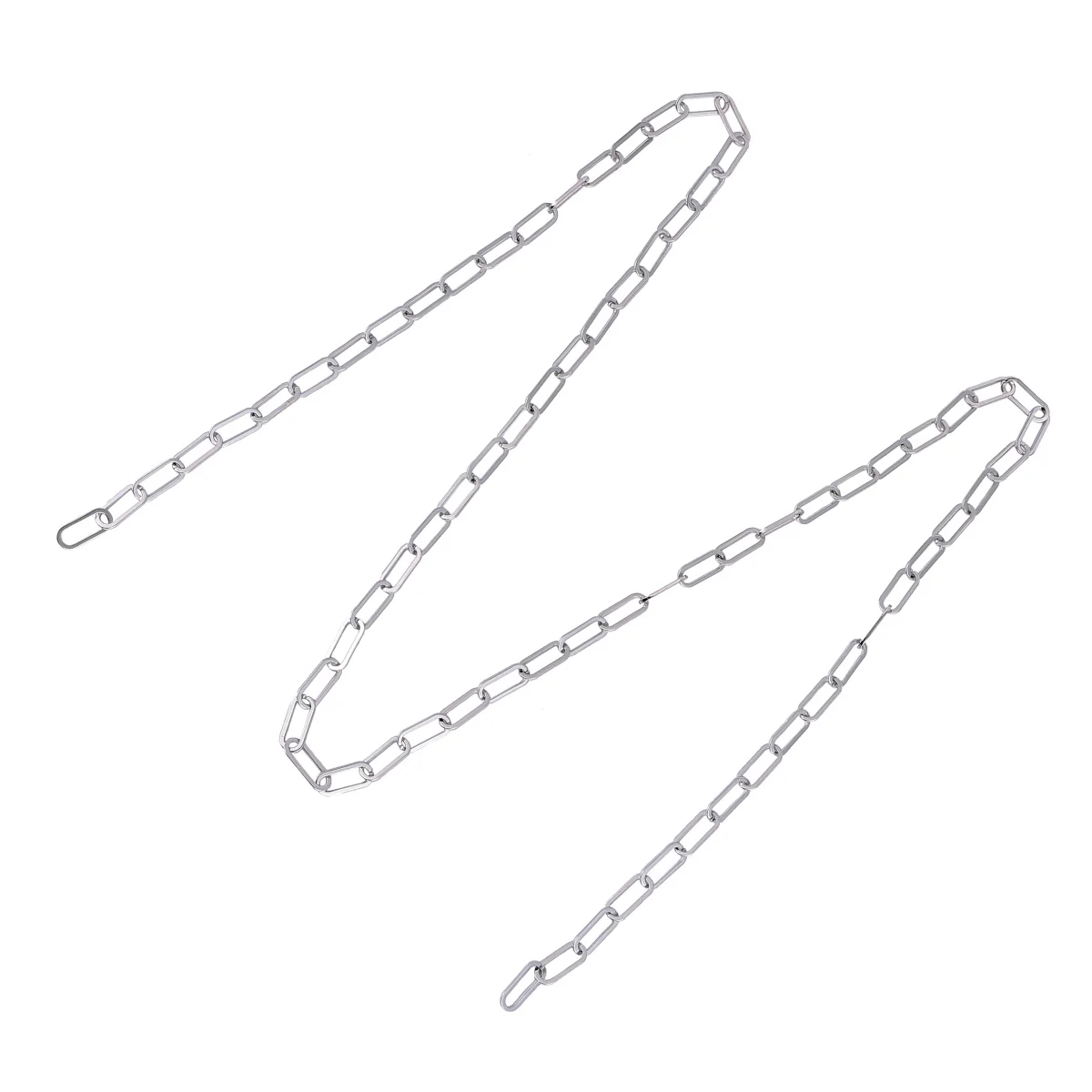 

1pc Titanium Steel Necklace Chains Diy Long Link Chain For Jewelry Making Interlocking Bag Chain Durable 4.4Mm Width