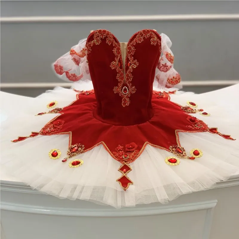 

Professional High Quality Custom Size Ballet Dance Performance Wear Adult Tutu