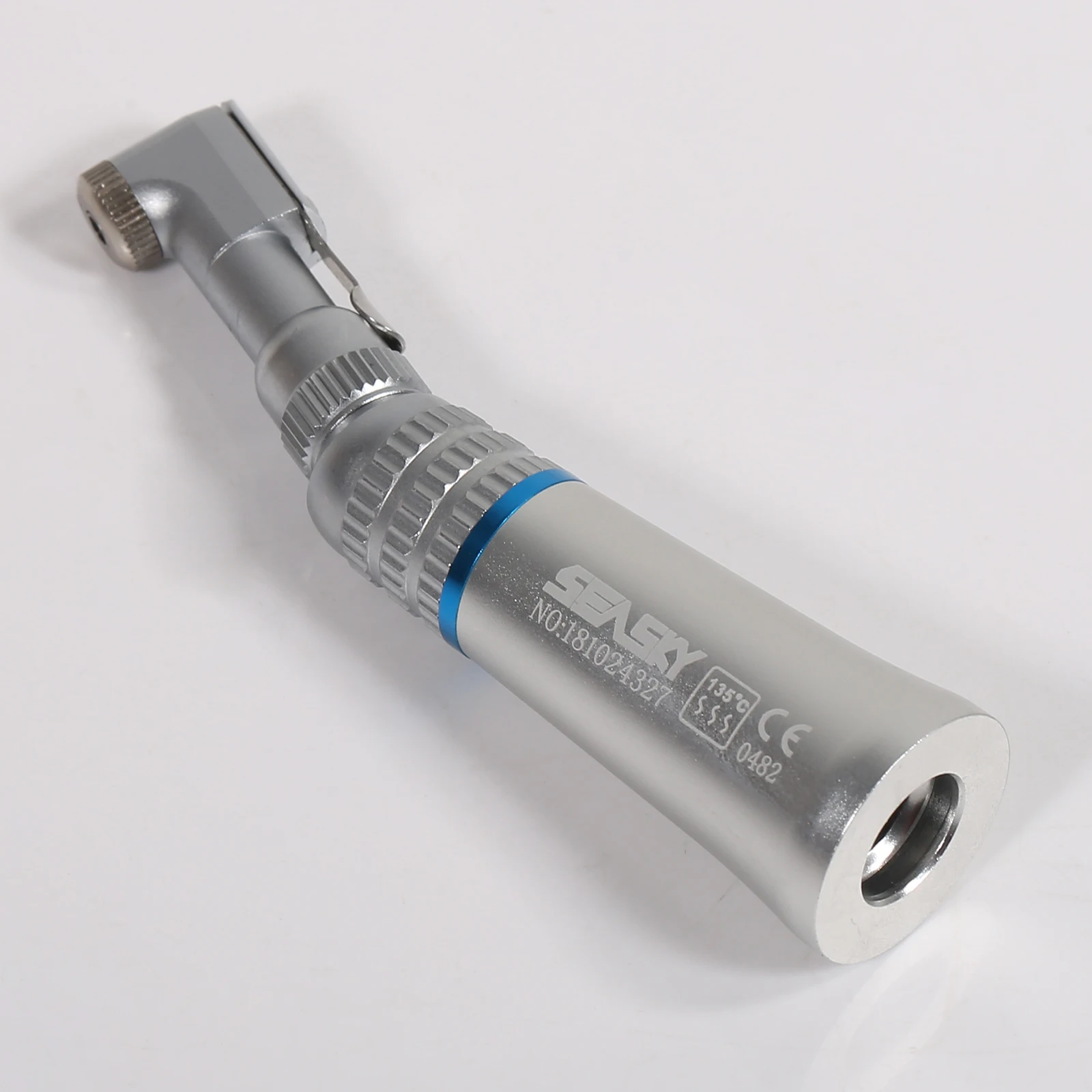 Dental Contra Angle Handpiece Low Speed Turbine External Water Spray Push Button Chuck CN/RU Free Shipping