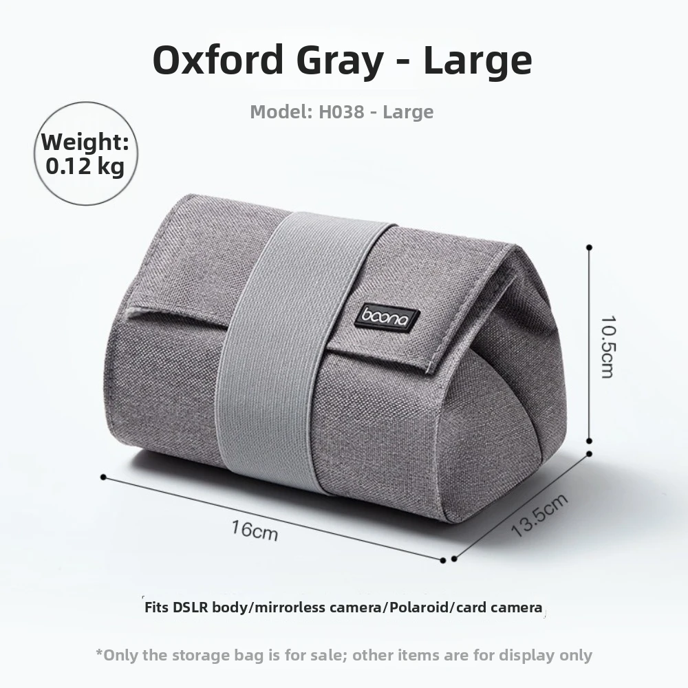 Multi-Purpose Camera Organizer Bag Water-Resistant Fabric Padded Interior Waterproof Camera Bag Portable Shockproof Protection