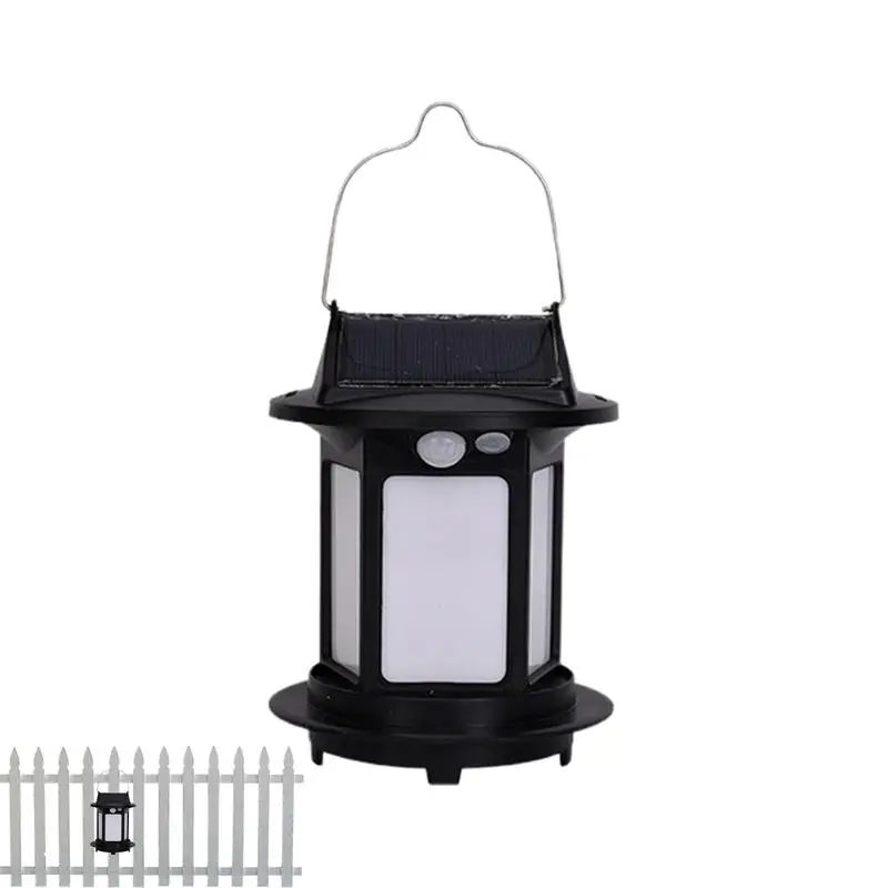 Garden Solar Lantern Outdoor Camping Lamps Handheld Lantern Automatic Landscape Decor Lights For Courtyard Patio Tabletop