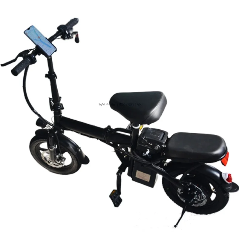 

Электрический складной городской велосипед 48В для взрослых, популярный дизайн, двухместный, со съемным аккумулятором, модный, складной, для взрослых