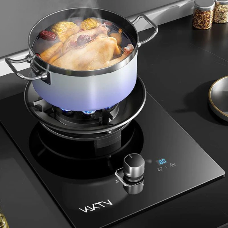 (ยี่ห้อ Konka Internet) เตาแก๊สในครัวเรือน เตาเดี่ยว ก๊าซธรรมชาติ โต๊ะแก๊สเหลว ฝังเตาอเนกประสงค์