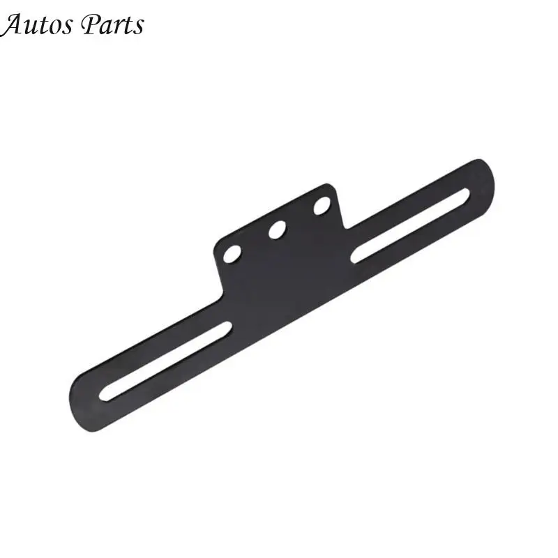 

57BA Secure Motorbike Number Plate Mount Holder Bracket Rack Tail Light Support Adjustable with Rear for Safety