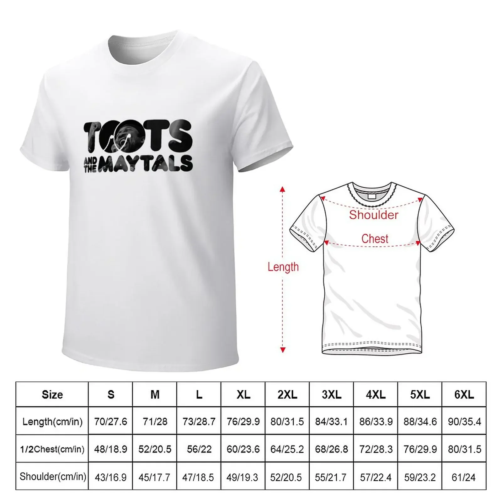 Toots And The Maytals Logo Picture T-Shirt sublime boys animal print plus size tops mens t shirts casual stylish