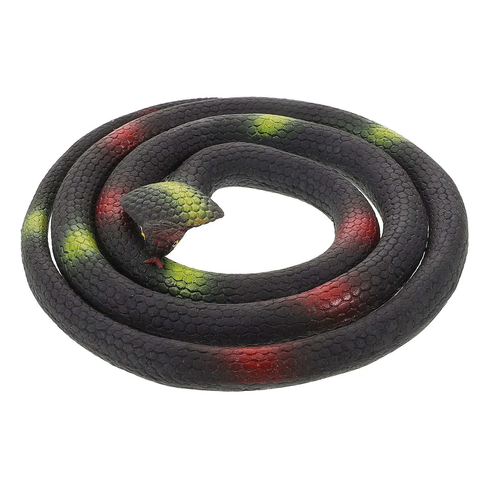 

Realistic Simulation Snake Prank Prop Halloween Decoration Vivid Lifelike Animal Figure Fake Snake for Party Garden Decoration