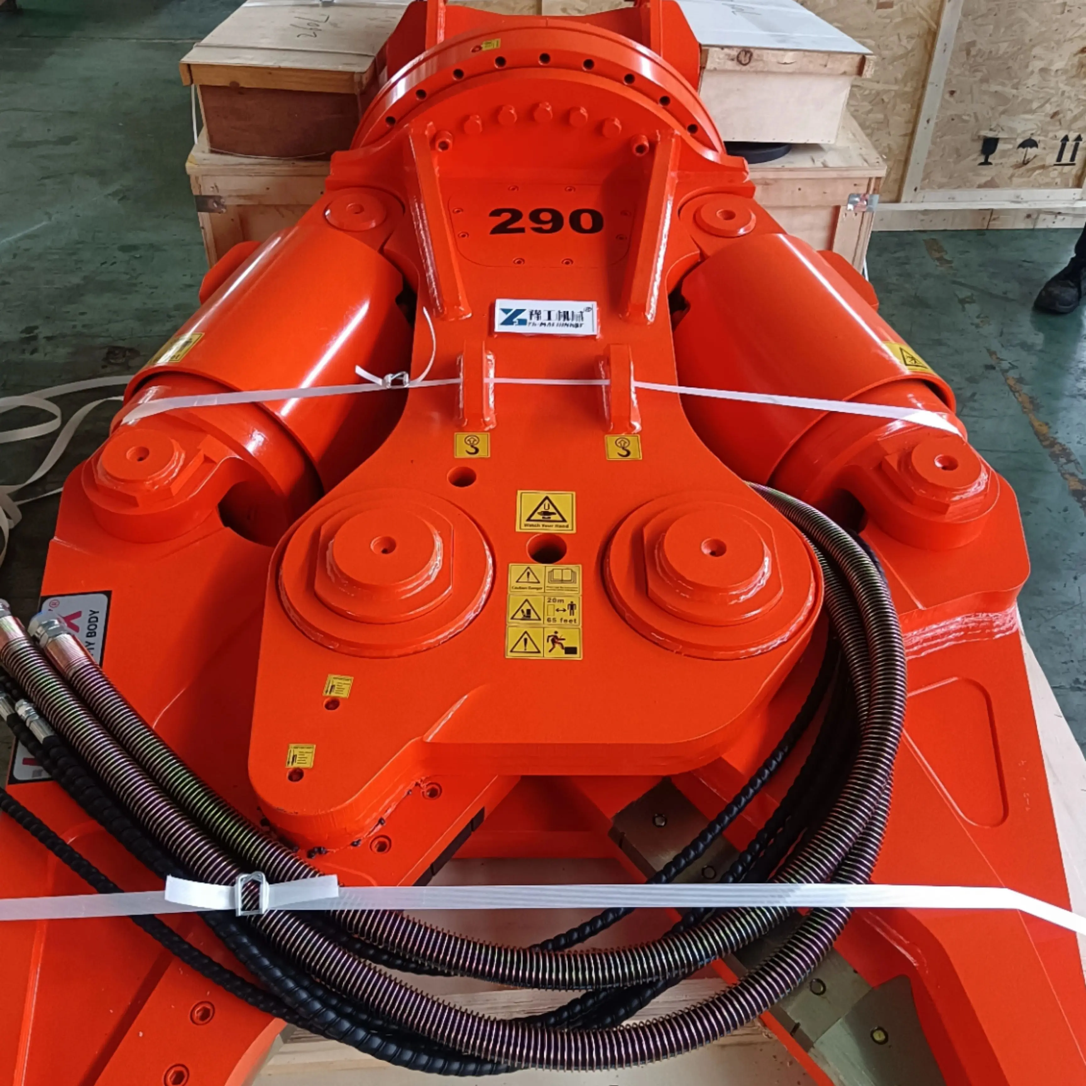 Double Cylinder Hydraulic Shear Scrap Car Metal Shearing Cutting Machine Hydraulic Double Cylinder Hydraulic Shear for Guyana