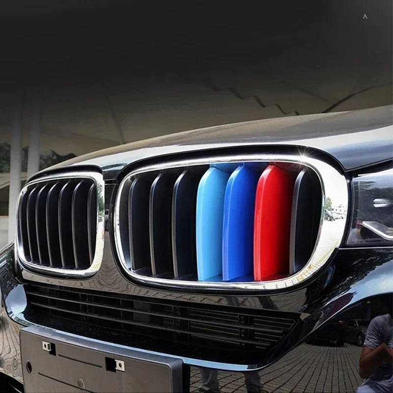 3 Color Front Kidney Air Grille Radiator Grille Cover Trim For BMW X1 X3 X4 X5 X6 E84 E70 E71 F15 F16 F25 F26 G01 G02 G05 - view 5