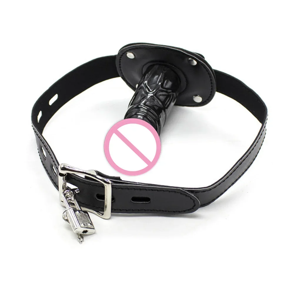 Open Mouth Dildo Penis Plug Oral Sex Toys Female Gagging Men Bdsm Bondage Fetish Adult Games Couples Adult Toys Nipple Sex Toy view 4