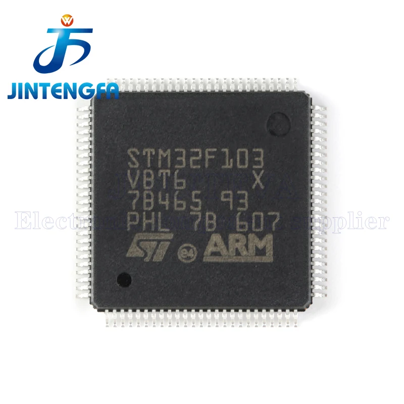STM32F103C8T6 STM32F103 CBT6 R8T6 RBT6 RCT6 RET6 VBT6 VCT6 VET6 ZET6 STM32F030C8T6 LQFP-48/64/100/144 Mikrokontrolery ARM - MCU