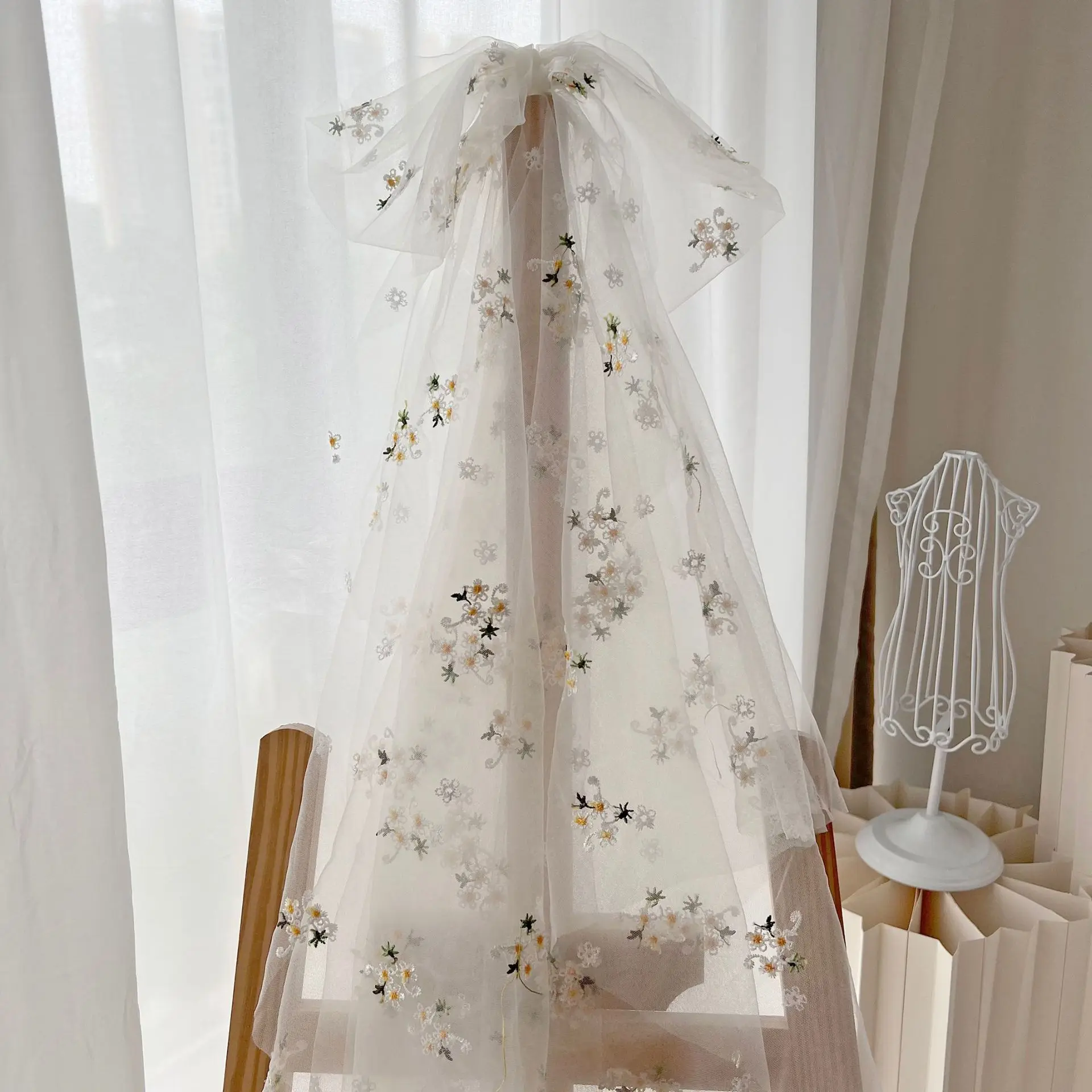 Pet Dog Medium Large Dogs Spring Summer Clothes Thin Wedding Suit Wedding Dress Satsuma Golden Hair Hat Large Dog Dress