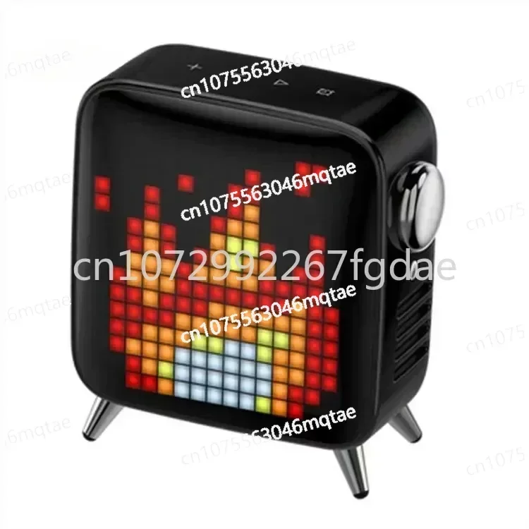 Tivoo Max Pixel Wireless Bluetooth Speaker Weather Clock Alarm Clock Mobile APP Control Audio