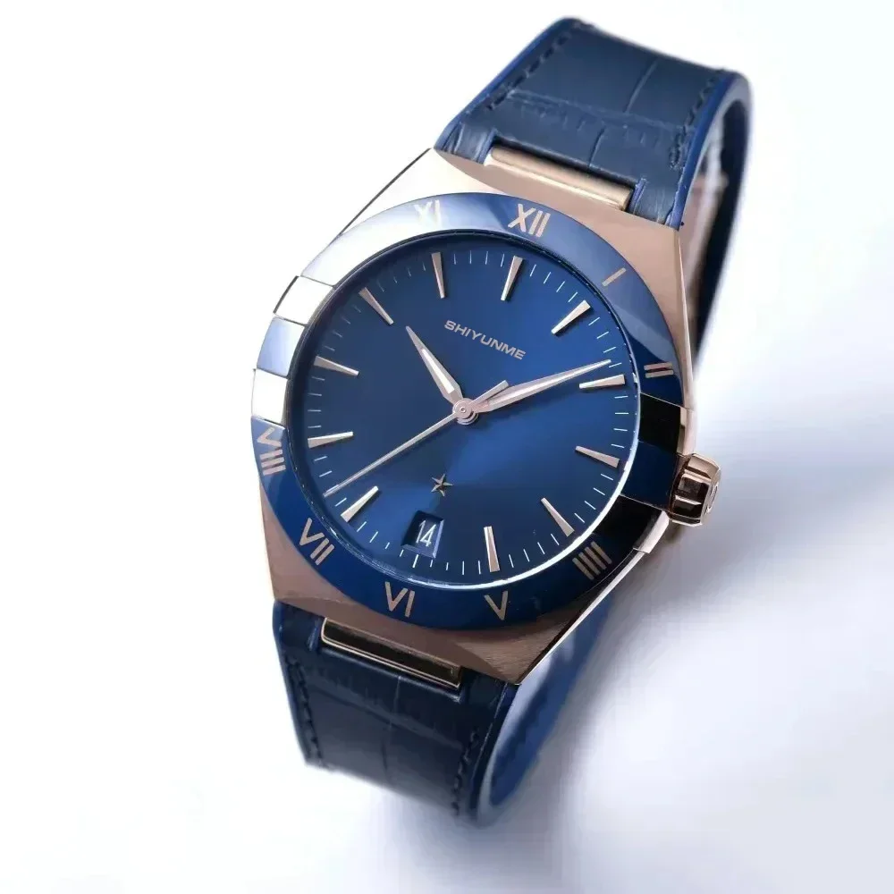 Automatic Mechanical Calendar Unisex Watch Fifth Generation Fully Functional Stainless Steel Water Resistant World Time