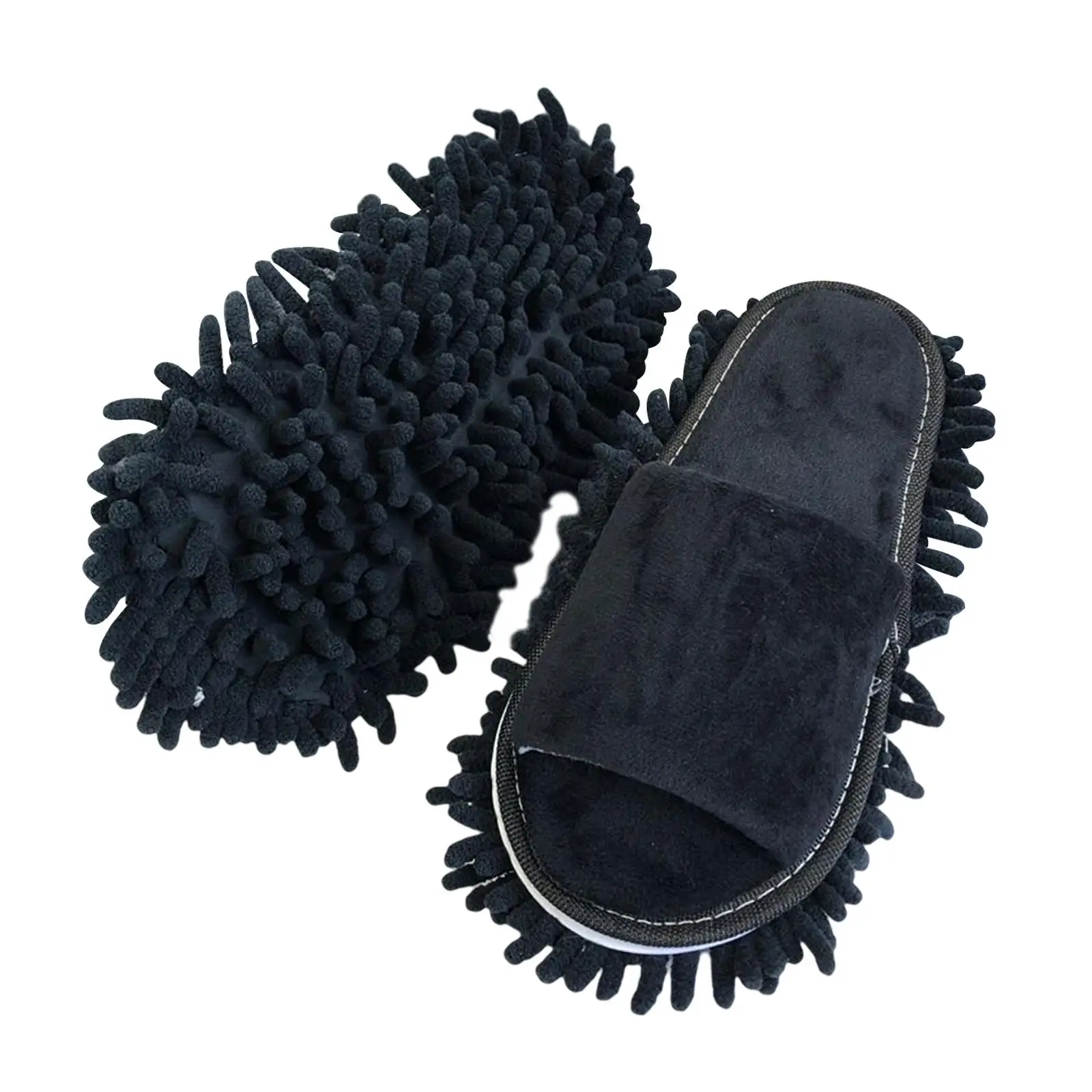 Microfiber Mop Slippers Detachable Cleaning Tool for Home Dusting Moping Unisex Soft Brooms Household Washable Durable