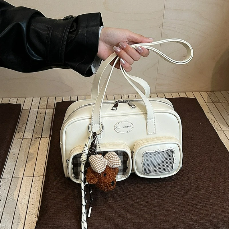 

New Fashion Simple Top Handle Bag Large Capacity Commuter Pillow Bag for Women Comfortable and Versatile Texture Shoulder Bag