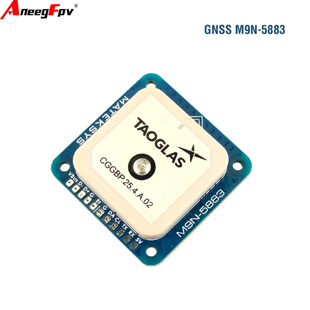 SkyDElMATEK MATEKSYS GNSS Compass M9N-5883 GPS For Long Range RC FPV - High Precision Navigation System