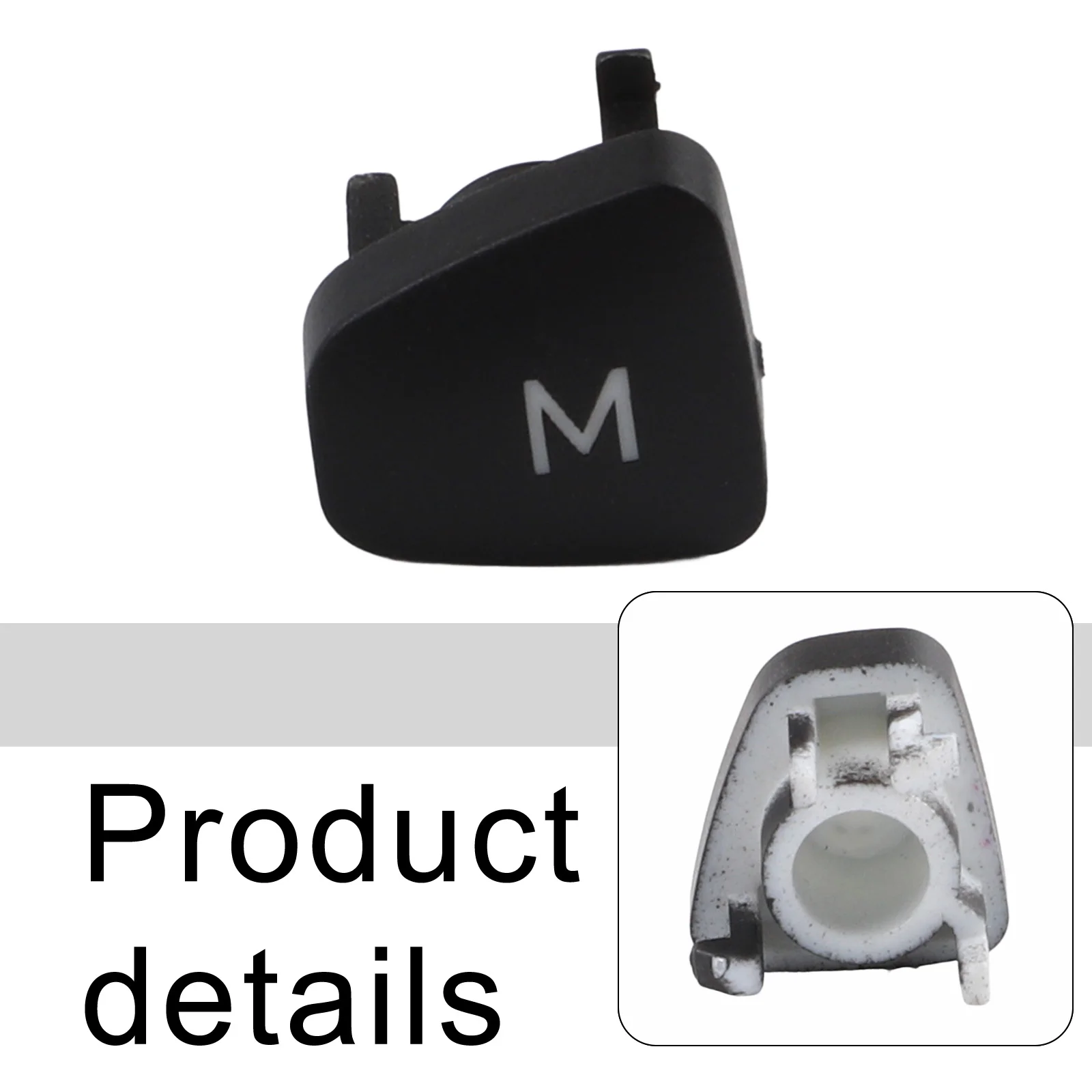 Steering Wheel Audio Volume M Button for Ford Escort Fiesta ST Ecosport 2013 Compatible Replacement for Factory Installation