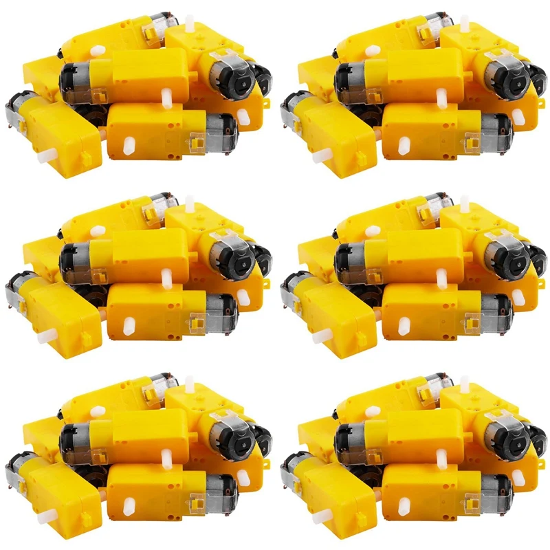 60 Piece Smart Car Tt Motor Launch Smart Car Gear Motor For Arduino