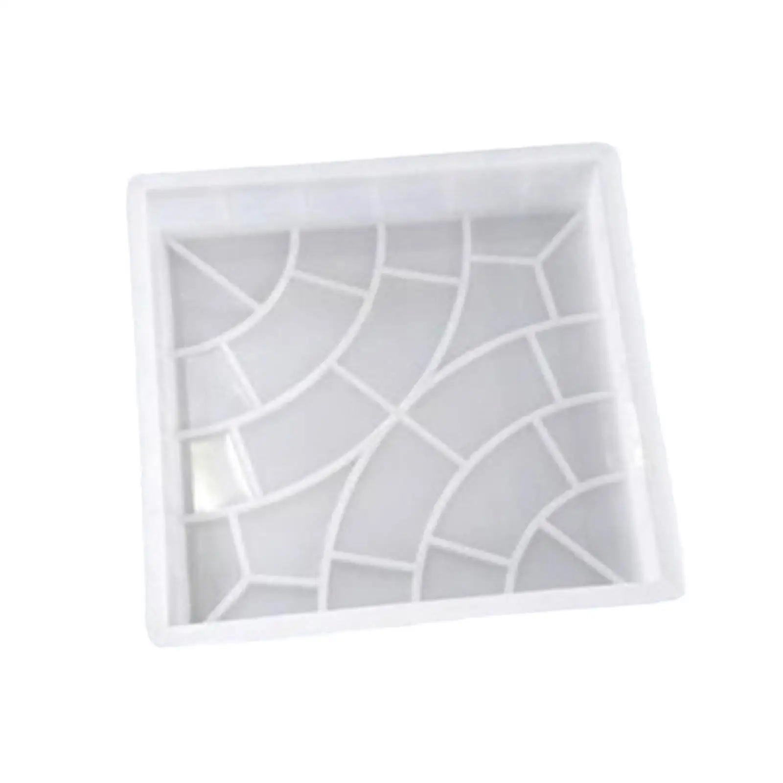 Concrete Brick Mould DIY Path Maker Reusable Stepping Stone Form Garden Cement Pavement Mould for Landscaping