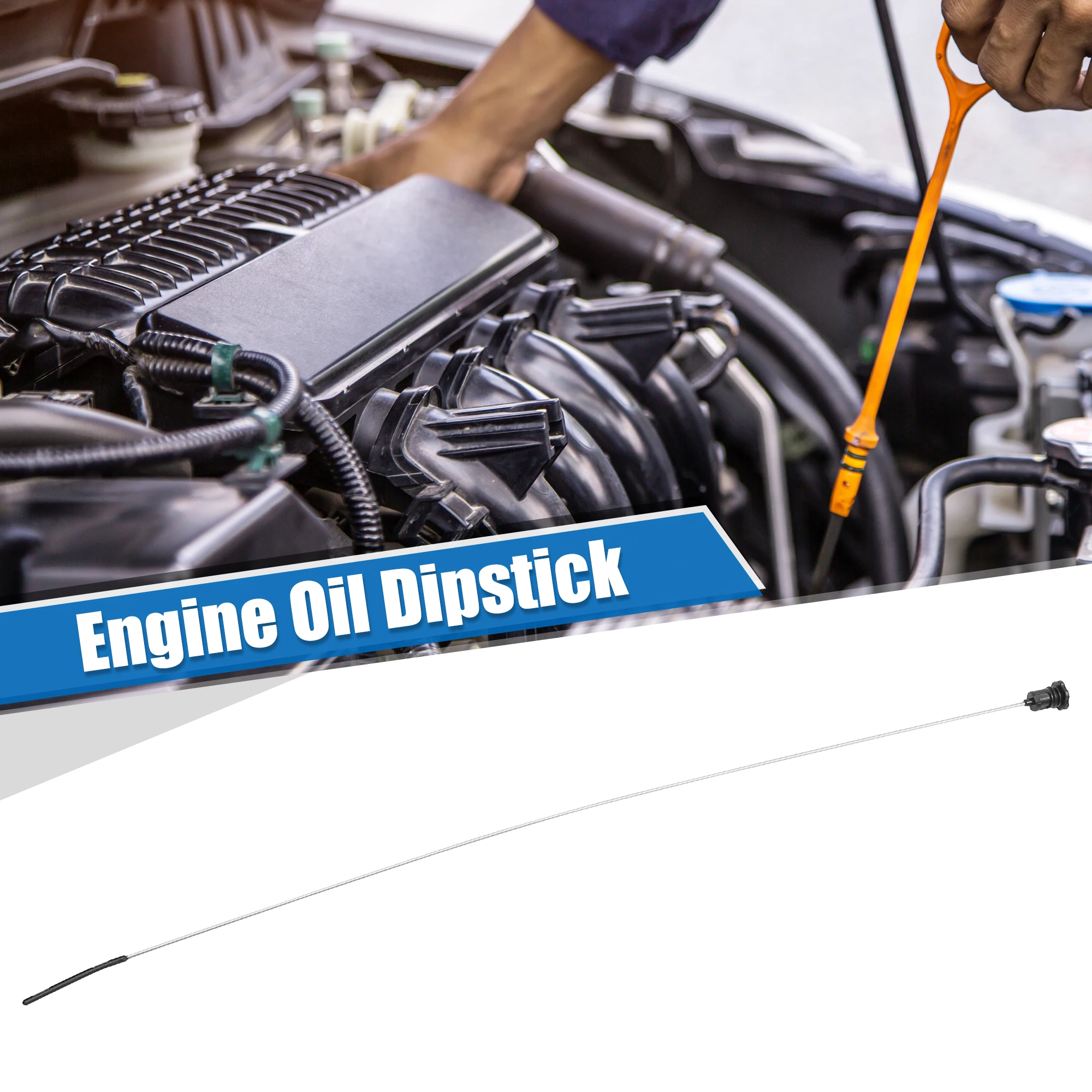 UXCELL Engine Oil Fluid Level Dipstick for Chrysler 300C - 5.7L V8 and NAG1 Trans