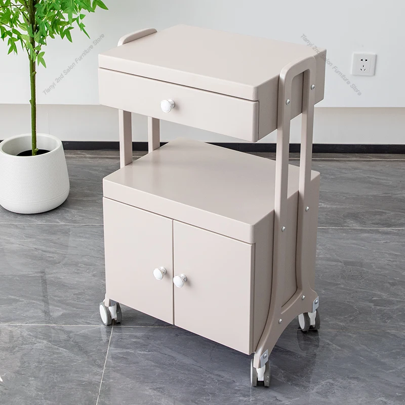 الشمال صالون تجميل عربة متحركة صالون حلاقة محدد تخزين فائدة صالون عربة ماكياج صالون الأثاث Carrinho Multiuso FYS