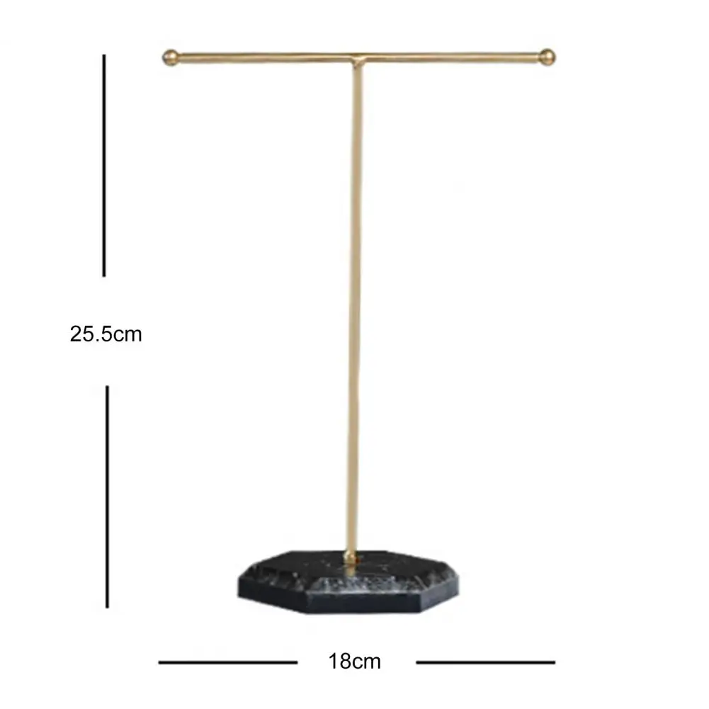 Chic Jewelry Holder  Corrosion-resistant Iron Jewelry Shelf  Girls Multi-functional Metal Jewelry Rack