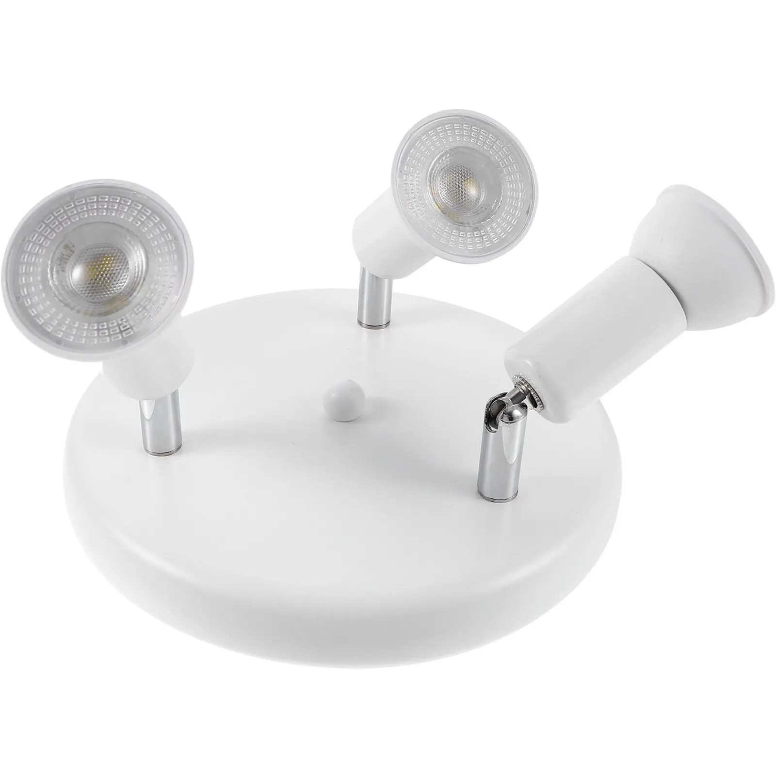 LED Spot Light for Living Room – Stainless Steel Ceiling Lamp, Wide Voltage, Easy Installation