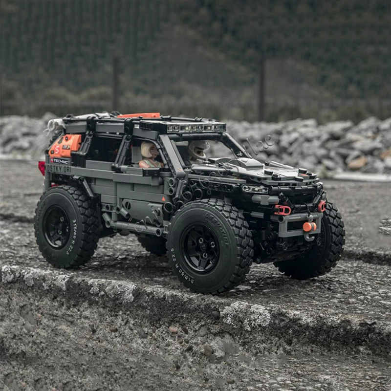 1242 ชิ้น MOC รถเมืองรุ่นสปอร์ต รถออฟโรด ชุดตัวต่อเทคโนโลยี ของเล่นเด็กสร้างสรรค์ ของขวัญวันเกิดยอดนิยม