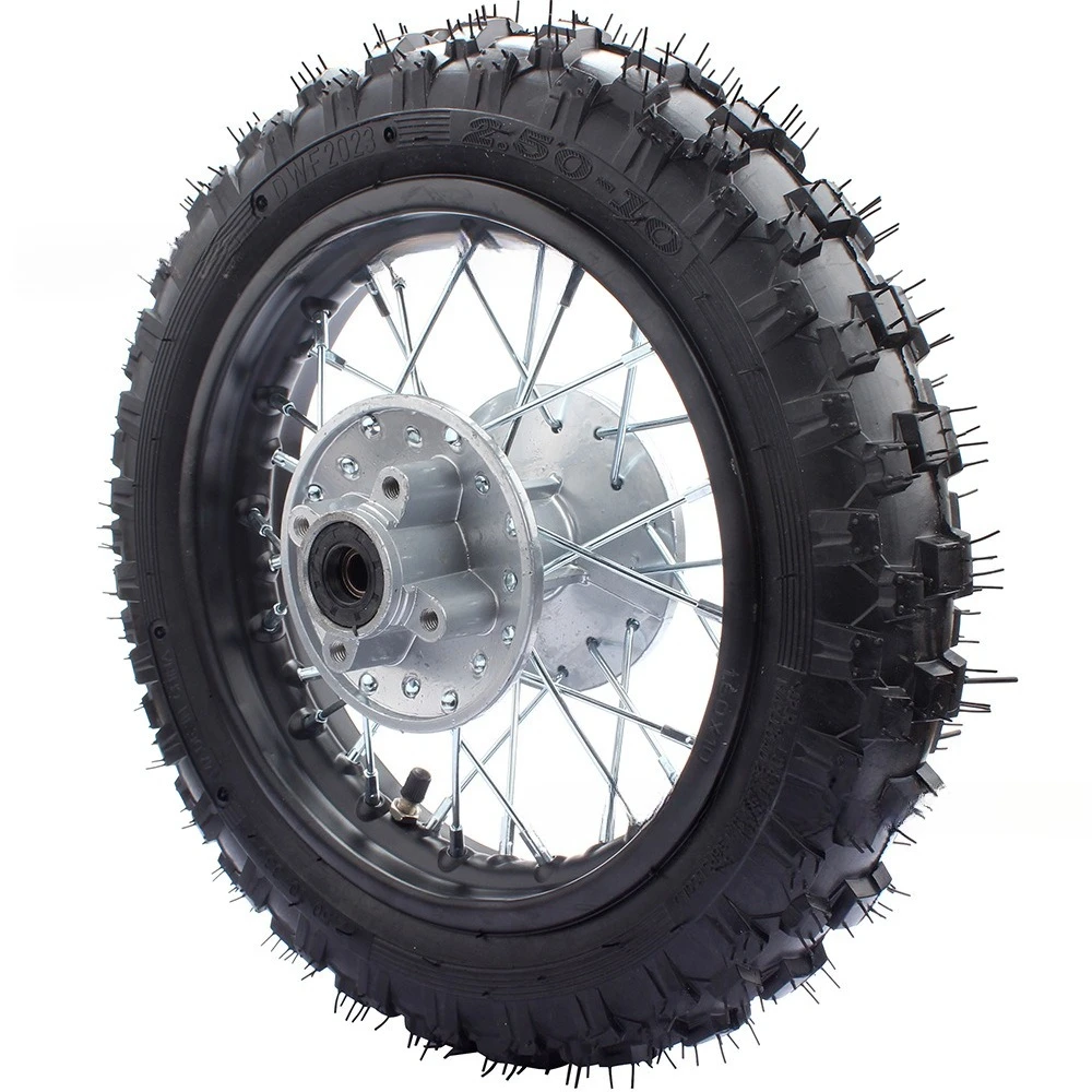 Off-road Motorcycle for Honda CRF50 XR50 Apollo 2.50-10 Inch Rear Hub Inner and Outer Tires