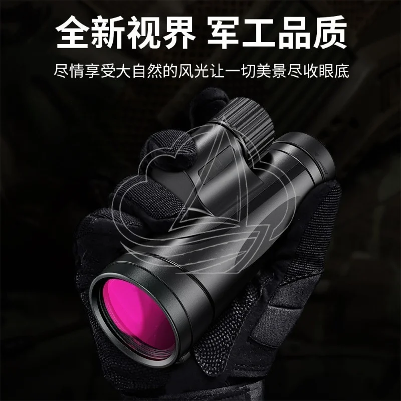 12X50 ED Monocular Telescope, High Magnification HD, Low Light Vision for Outdoor & Concert